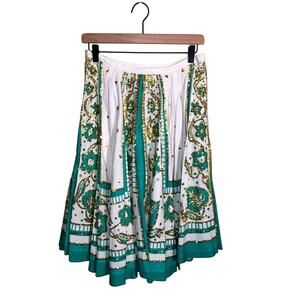 MILLY OF NEW YORK detailed a line skirt M